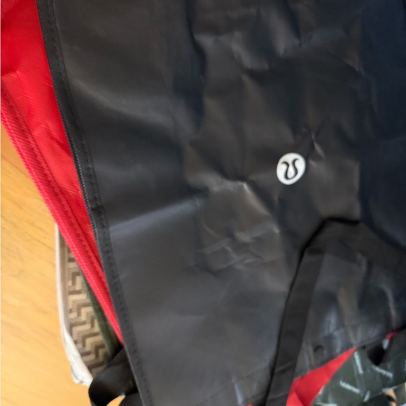 Lululemon Athletica Assorted Tote Bags - Red, Blue, Green, Silver - Picture 10 of 14